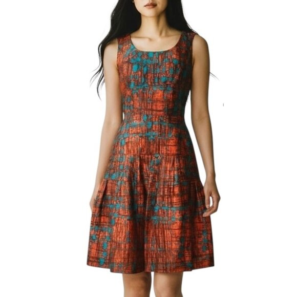 OSCAR DE LA RENTA new Pleated Dress NWOT - Picture 14 of 17